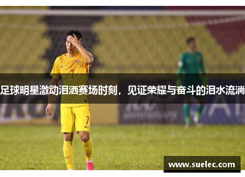 足球明星激动泪洒赛场时刻，见证荣耀与奋斗的泪水流淌